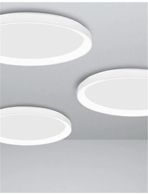 Plafoniera LED dimabila design circular PERTINO D-48cm