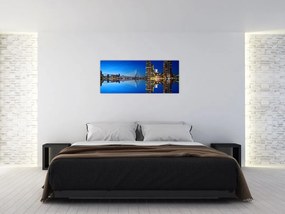 Tablou - Rotterdam nocturn (120x50 cm)