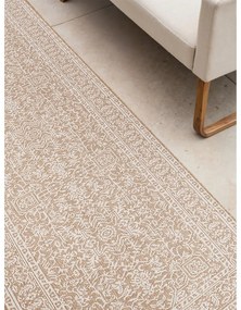 Covor tip traversă pentru interior și exterior bej/fildeș 80x250 cm Duet Kona – NORTHRUGS
