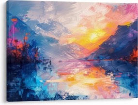 Tablou - Pictura peisajului (70x50 cm)