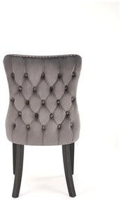 Scaun Alda velvet gri H95 cm
