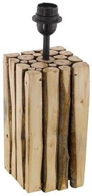 Eglo 79252 - Picior de lampă RIBADEO, 1xE27/60W/230V, maro