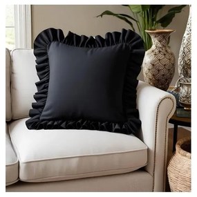 Față de pernă din amestec de bumbac 40x40 cm Ruffled – Mila Home