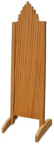 Deuba Gard cu zabrele de gradina 200x107 cm - natural