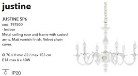 Candelabru elegant design clasic JUSTINE SP6 197500