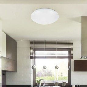 Plafoniera LED design modern Lucas alb 33cm