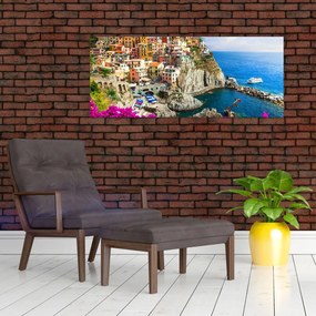 Tablou - Satul italian Manarola (120x50 cm)
