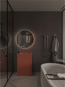 Oglinda cu iluminat LED pentru baie IP44 ALDA D-50cm