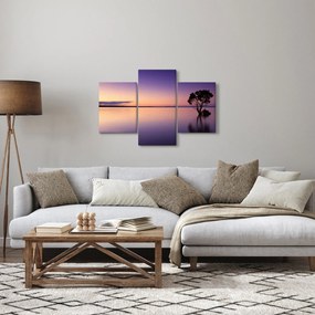 Tablou cu nivelul apei la răsăsrit de soare (90x60 cm)