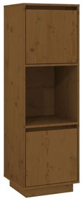 814362 vidaXL Servantă, maro miere, 38x35x117 cm, lemn masiv de pin