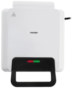 Mesko MS 3091, 1800W, Acoperire antiaderentă, 2 plăci, Picioare antiderapante, alb