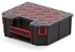 Organizator servieta 28,4 × 24,3 × 10,5 cm II, cutii, negru