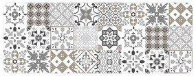 Covor tip traversă alb din PVC 45x120 cm Salou – douceur d'intérieur