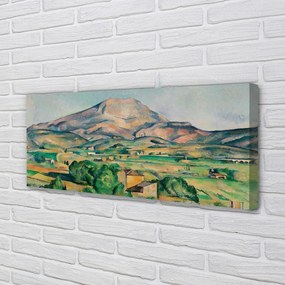 Tablouri canvas Art luncă în vederea partea de sus