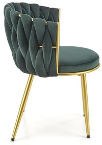 Scaun de bucaterie Naomi, verde