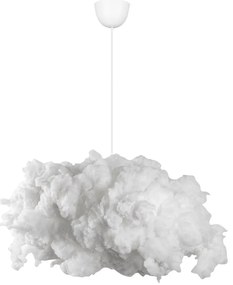 Lustră albă cu abajur textil Serenity – Opviq lights