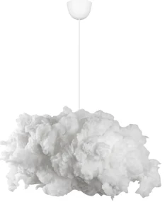Lustră albă cu abajur textil Serenity – Opviq lights