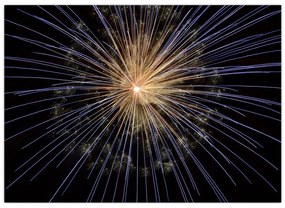 Tablou cu artificii (70x50 cm)