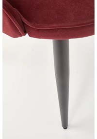 Scaun de bucaterie Rilla, visiniu / negru