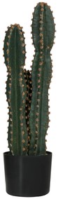 Outsunny Cactus artificial de mare realism plantă artificială de dimensiuni mari dim. Ø 17 x 60H cm verde | Aosom Romania