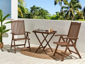 Set mobilier de grădină Amali (lemn închis). 1077448