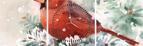 Tablou - Cardinal (cu ceas) (90x30 cm)