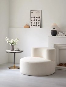 Fotoliu rotund din spumă cu memorie HD – design premium și confort absolut (Culoare: Verde)