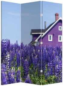 Paravan - Câmp de lavanda (126x170 cm)