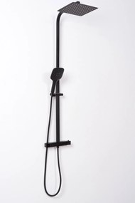 Set de duș cu termostat Rea JET Black Mat