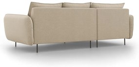 Colțar cu șezlong pe partea stângă Cosmopolitan Design Vienna, bej