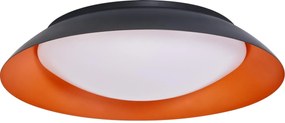 Osram - Plafonieră LED reglabilă ORBIS PLATE LED/45W/230V, Ø48 cm, portocaliu/negru