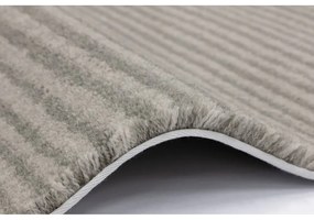 Covor crem din lână 120x180 cm Calisia M Ribs – Agnella