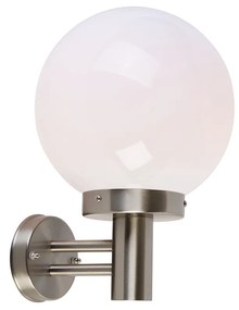 Aplică modernă de perete pentru exterior din oțel inoxidabil IP44 - Sfera