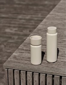 Cană termos bej din oțel inoxidabil 400 ml Singles – Zone