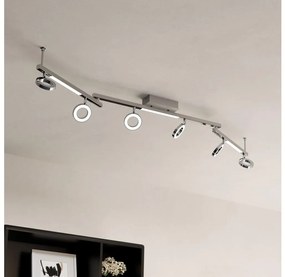 Eglo 96183 - Spot CARDILLIO 1, 6xLED 3,2W + 3xLED 3,3W, 230V