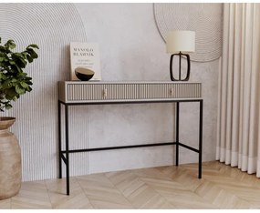 Masă consolă SUE, bej/cașmir