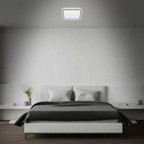 Briloner 3748-415 - Plafonieră LED STAR SKY LED/15W/230V 27x27 cm neagră
