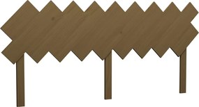 vidaXL Tăblie de pat, maro miere, 178x3x80,5 cm, lemn masiv de pin