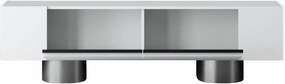 Măsuță TV Bohem White and Silver