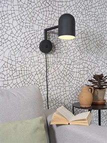 Aplica de perete design nordic Marseille black