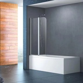 Paravan de cada Fluminia Round 2 80x140 cm sticla securizata