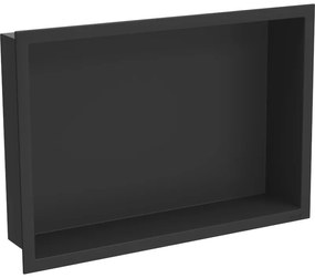 Mexen X-Wall-R raft de încastrare cu flanșă 45 x 30 cm, Neagră - 1970453010