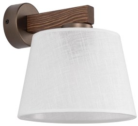 Brilagi - Lampă de perete LATTE, 1xE27/15W/230V, pin/alb