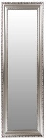 Oglinda dreptunghiulara cu rama din polistiren argintie Sirius, 146,7cm (L) x 46,7cm (L) x 3cm (H)