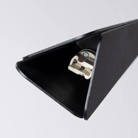 Lustră pe cablu Sollux SL.1401 PRYSM 3xG9/8W/230V negru