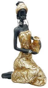 Statueta Negresa cu amfora SADE, 18cm