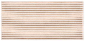 Prosop portocaliu/bej din bumbac organic din frotir 50x100 cm Arto – Blomus