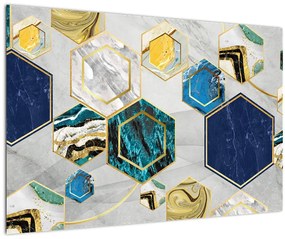 Tablou - Compoziție de marmură (90x60 cm)