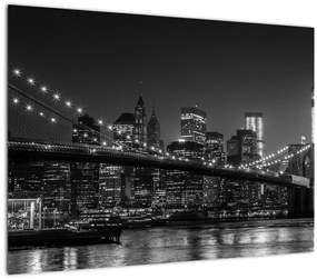 Tablou cu podul Brooklin în New York (70x50 cm), în 40 de alte dimensiuni noi
