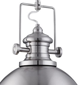 Lustra moderna Industrial argintiu 2297SS SRT